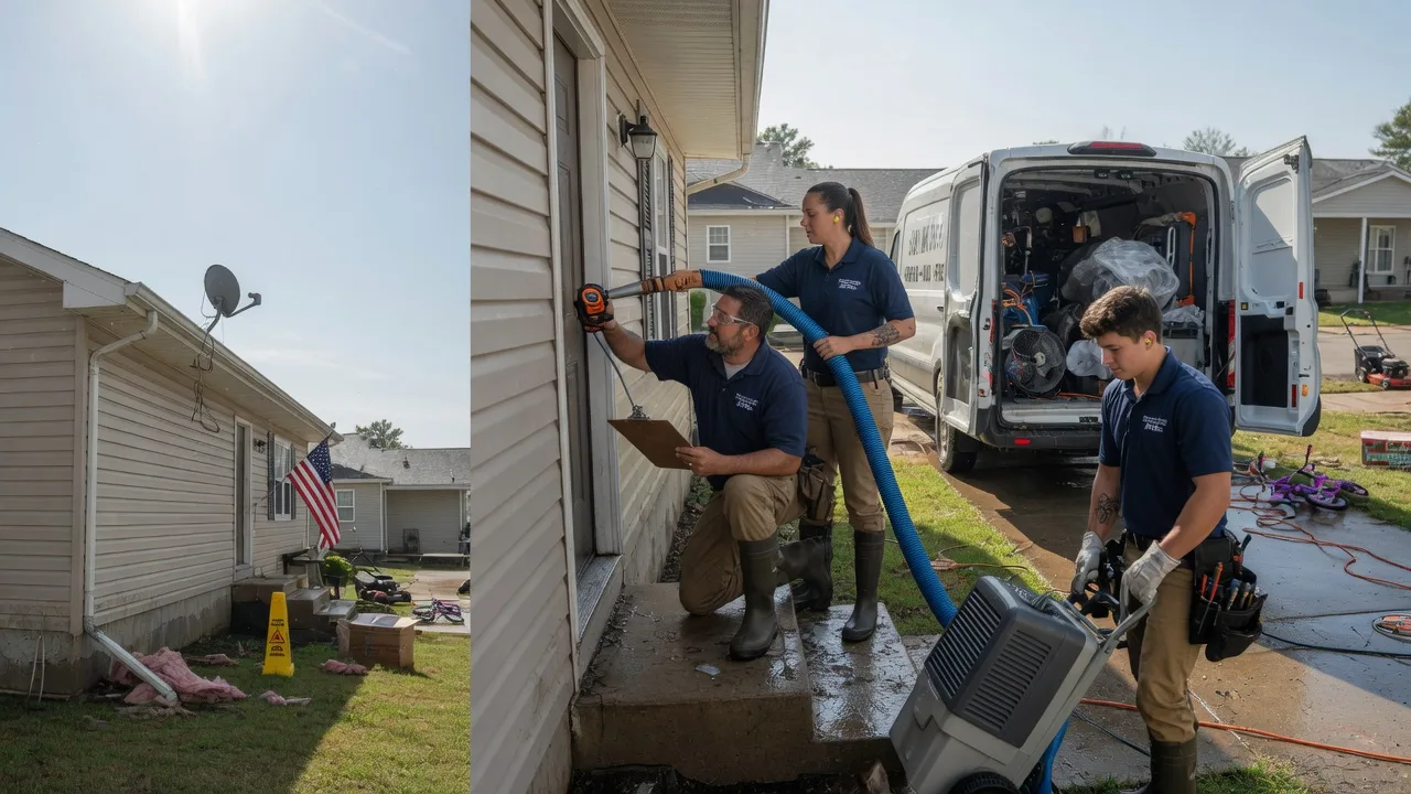 Ceiling Water Damage Restoration in Marietta, OH near me
