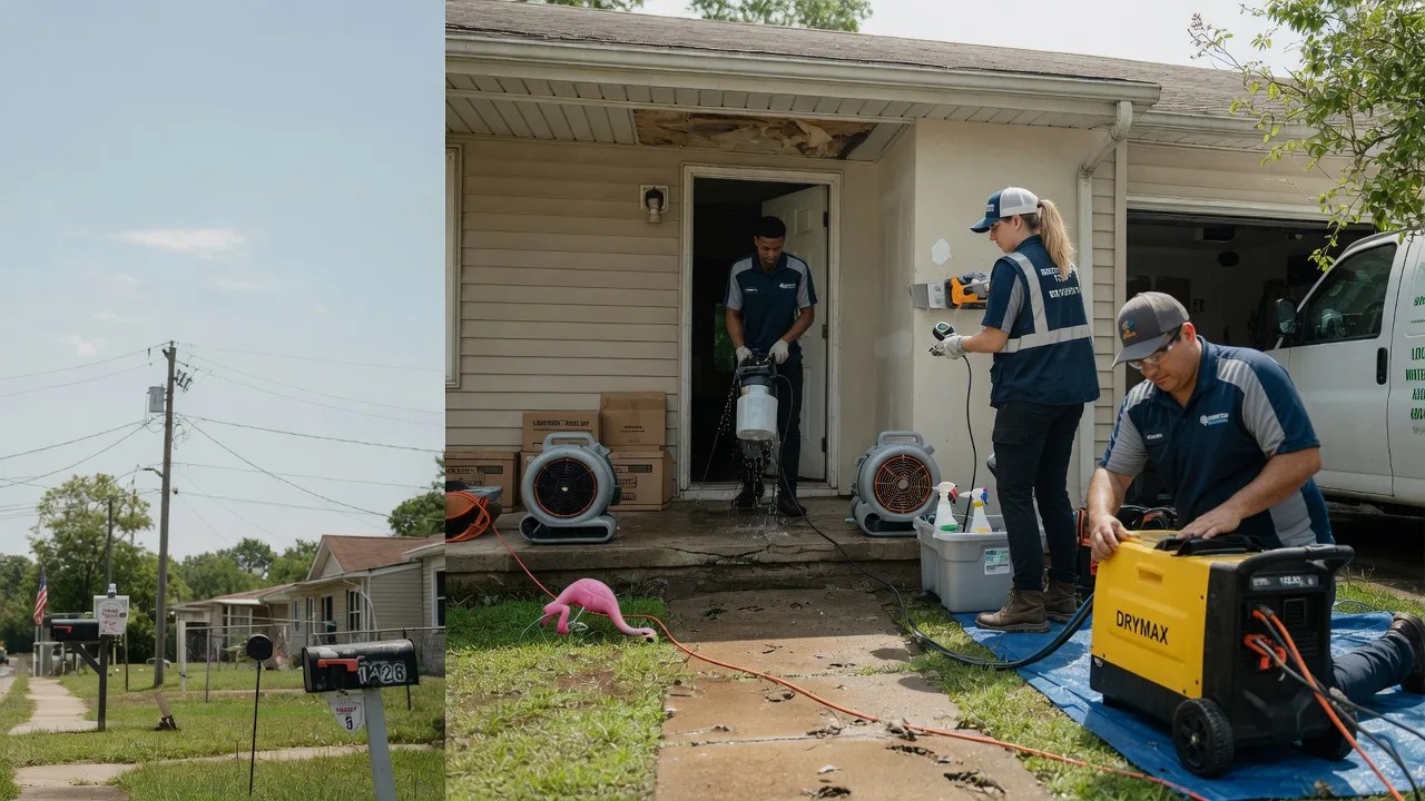 Storm Damage Water Removal in Marietta, OH near me